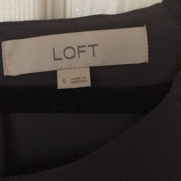 Loft charcoal grey dress - Picture 1 of 3